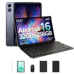 DOOGEE 2 in 1 Tablet PC Tab G6 Max Gemini Ai Android 16 13.4'' 32GB(6+26) RAM 256GB ROM 11000 mAh Battery 7.7 mm Slim Widevine L1 Support Smart Tablet
