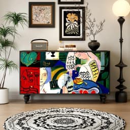 chest of drawers, bedroom multi-functional locker, dining side , living room wall storage