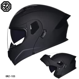 ORZ's latest high-quality motorcycle modular flip helmet ABS material dual lens full helmet DOT batch