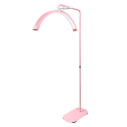FOSOTO Overseas Warehouse LED Video Light Half-moon Fill Light Lash Nail Desktop Light For Beauty Eyelash Tattoo Makeup