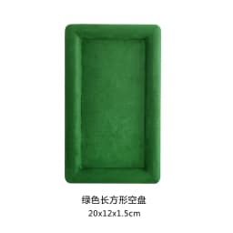 Diamond Velvet Jewelry Display Tray Ring Ear Studs Storage Tray Necklace Bracelet Pendant Storage Display Tray