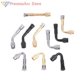 1pc 45 90 135 Degree Angle Bent Valve Adaptor Tyre Tube Valve Extension Adapter For Motorcycle Truck Car Moto Bike