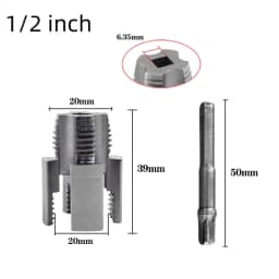 1/2inch 3/4inch PPR/PVC Water Pipe Threader Tapping ToolInternal Thread External Thread Integrated Water Pipe Wire Opener