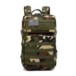 50L 1000D Nylon Waterproof Tactical Military Backpack 3 Day Assault Pack Molle Bag Outdoor Hiking Climbing Camping Army Rucksack