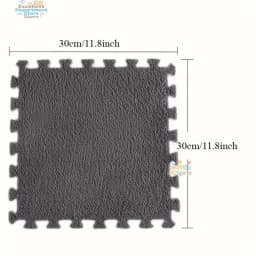 4-20 Piece Plush Play Mat for Babies BPA-Free Interlocking DIY Children's Play Mat Home Decor Floor Protection Carpet