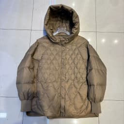 Schinteon Women Light White Duck Down Jacket Casual Loose Over Size Autumn Winter Outwear with Hood Coat 2024 New
