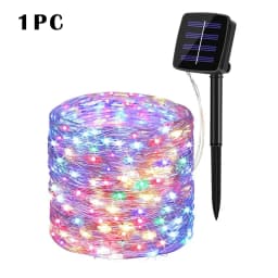 LED Solar String Light Outdoor Garden Fairy Lights Led Twinkle Waterproof Lamp for Christmas Party Decor 7m/12m/22m/32m/52m/102m