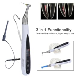 Dental Brushless 3 in 1 Endo Motor Built-in Apex Locator Cordless Polishing 16:1 Contra Angle Multifunction Dentist Tools