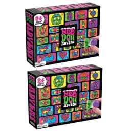 2026 NeeDoh Advent Calendar 3D PVC Fidget Doll Christmas Countdown Calendar Surprise Box Stress Relief Toy New Year Holiday Gift