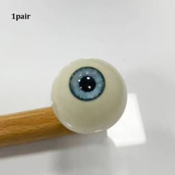1pair 20mm Acrylic Fake Eyes Eyeballs with 3 Dimensional Fitting Eye 10 Styles Silicone Doll Simulation Eyeballs