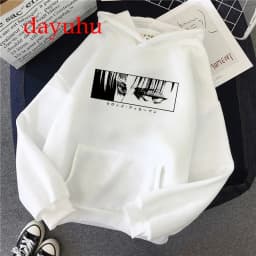 90s japanese Anime Attack on Titan Shingeki No Kyojin Graphic Hoodies Men Unisex Oversized Funny Cartoon Sweatshirt Hoody Male