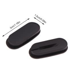 Bicycle Derailleur Plug Carbon Frame Brake Cable Stop Rubber Di2 Cable Plug Oval Hole Rubber Stopper