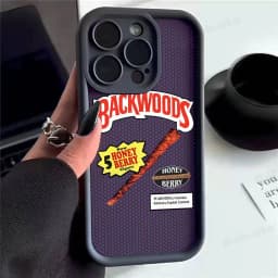 B-Backwoods Logo Phone Case for iPhone 17 16 15 14 13 12 11 Pro Max Plus Silicone Shockproof Case
