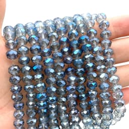 2 3 4 6 8mm Austria Faceted Crystal Beads Rondelle Loose Spacer Bracelets Earring DIY Glass Beads for Jewerly Making