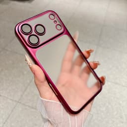 Official Cosmic Orange Plating Frosted Translucent Thin Phone Case For iPhone 17 Pro Max Air Series Bumper Cover for 18 Pro Case