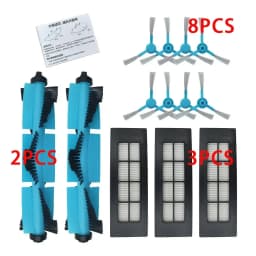 Cecotec Conga 3090 Series Vacuum Cleaner Parts Roller Brush Hepa Filter Water Tank with Mop Cloth