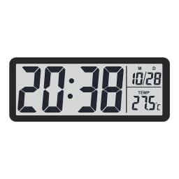 Creative LCD Multifunctional Wall Clock, Living Room Clock, , Large Screen, New Electronic Clock, (No Alarm Function)