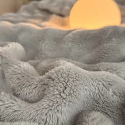 Bubble Imitation Rabbit Fur Autumn Winter Blanket Warm Single Double Bed Blankets Soft Plush Warmth Sofa Blanket for Watch TV