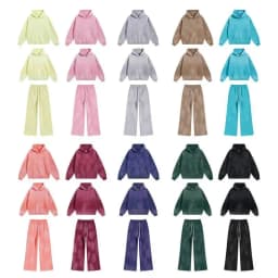 IEFB Spring New Trendy Sets Washed Sweatshirt Sweatpants Splash-ink Spray Dye Velvet Hoodies Autumn Male Wear Menwear 9W125