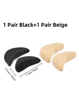 1-4Pairs Sponge Forefoot Insert Pad for Women High Heels Toe Plug Half Sponge Shoes Cushion Feet Filler Insoles Anti-Pain Pads