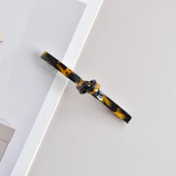 1PC Ladies Polychromatic Acetic Acid Tie One-Line Spring Clip Thin Hair Half Hair Special Holiday Gift Holiday