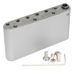 Musiclily Ultra 52.5mm Full Solid Brass/Steel Push-in Style Tremolo Block for ST Style Electric Guitar Wilkinson M Series Bridge
