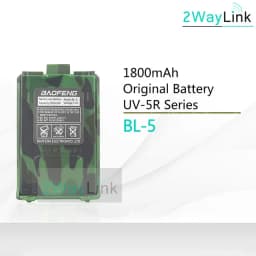 BaoFeng Original 1800mAh Li-ion Battery BL-5 Suitable for BaoFeng UV-5R UV-5RA UV-5RC UV-5RE DC 7.4V Battery Baofeng Accessories