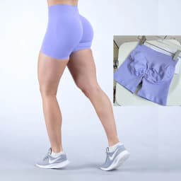 Quality Seamless Scrunch Push Up Gym Shorts Running Workout Shorts Female Yoga Leggings Women Hight Waist Sports Shorts
