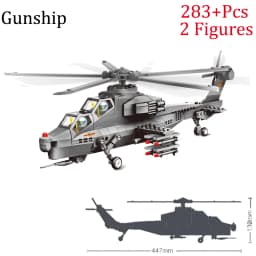 Military F/A-18E Super BumbleBee Strike Hornet Fighter Plane Building Blocks War Bricks Classic Model Educational Kids MOC Toys