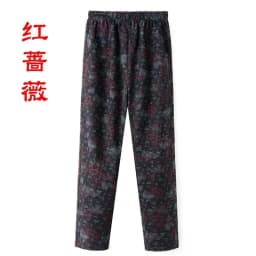 Extra Large Size 9XL Middle-aged Women Pants New Autumn Elastic High Waist Casual Trousers Winter Velvet Female Straight Pants
