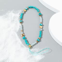 Fashion Acrylic Mobile Phone Chain Five-Pointed Star Pendant Beaded Telephone Lanyard Cellphone Hanging Rope For Women Jewelry