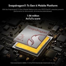 Global Version POCO Pad M1 8GB 256GB Snapdragon 7s Gen 4 12.1'' 2.5k 120Hz Screen 8MP Camera 12000mAh Battery Wifi Tablet PC