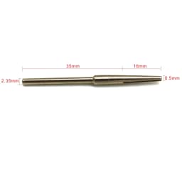 10 Pieces Sandpaper Clamp Split Mandrels for Jewellery Rotary Grinder 2.35 Shank Abrasive Holder Clip Rod Jewelry Tools