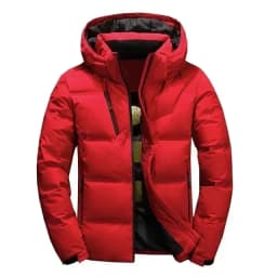 Parkas Winter Thickened Mens Down Jacket Men's Casual Lightweight Down Jacket Skiing Climbing Hunting Hooded Warm Duck Down Coat