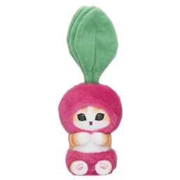 Kawaii Mofusand Shark Cat Fruit and Vegetable Series Plush Toys Backpack Keychain Cartoon Soft Stuffed Doll Girls Birthday Gift