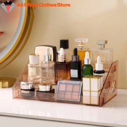 Plastics 3 Layers Nail Polish Display Stand Cosmetic Display Rack Holder High-Capacity Essential Oil Bottle Organizer Storage