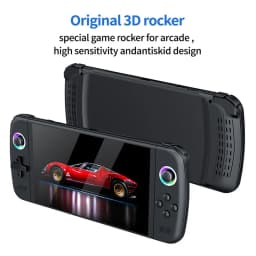 HD M27 Game Console Portable Pocket Retro Handheld Video Game Console 7.0" IPS Screen 1024*600 Display RGB light Support Emelec
