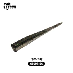 LEYDUN BR Soft Bait Fishing Lures 83mm 2.7g Jig Head Hook 3g 5g 7g 9g 12g 14g Winding & Darting Soft Fish For Sea Bass Pike Lure
