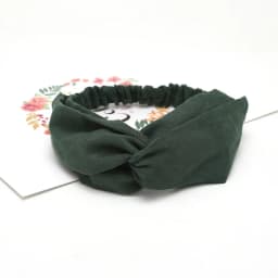 Vintage Suede Soft Cross Knot Elastic Headband for Women Girls Summer Soild Color Turban Bandanas Hair Bands Hair Accessories