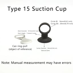 Rubber Suction Cup Sucker Fixer Holder For Water Pump Equipment Aquarium Supplies 10pcs Prevent Displacement