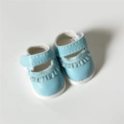 3.5cm Doll Canvas Shoes Leather Shoes For 15 17 cm For Labubu Doll Mini 1/6 BJD OB27 10cm Cotton Doll Clothing Outfit Accessory