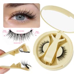 New 1 Pair Cat Eye Magnetic Eyelashes Set With Tweezers Natural Light Eyelash Extension Tools Reusable False Eyelashes Makeup