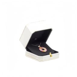Customizable LOGO Vintage Octagonal Gold Text Storage Box Ring Earnail Bracelet Jewelry Packaging Case Collection Storage Box