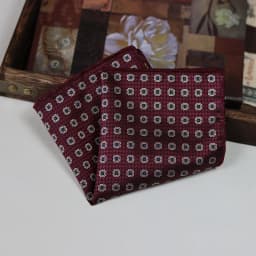 24cm Elegant Brown Pocket Square Mens Polyester Block Paisley Soft Handkerchief Wedding Party Suit Accessories Cravat Neckwear