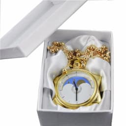 Necklace Pocket Watch, Creative Hexagonal Star Hanging Quartz Watch, Sailor Moon Crystal Star Pocket Watch
