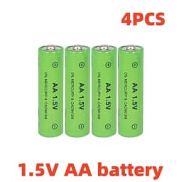 3000mAh 1.5V AA battery, suitable for remote controls, mice, computers, toy watches, etc. AA 1.5V rechargeable batteries.