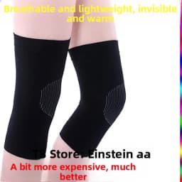 Ultra-Thin Knee Pads Warmth for Cold Legs Men Women Suitable for Air-Conditioned Rooms Non-Slip Breathable Home Use