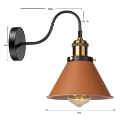 Vintage Retro Loft Warehouse Wall Lamp Sconce Light,Bedroom Restaurant Pub Aisle Front Door Cafe Cirrodor Porch Light AC90-260V