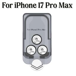 1-3Sets Easy Install Clear AR Lens Cap For iPhone 18 17 Pro Max Duo 17Air 18Pro 18PM Dust Free Camera Protector Tempered Glass