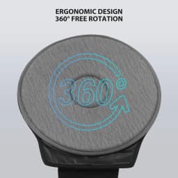 Car Seat Cushion Portable Soft Breathable 360 Degree Rotation Seat Cushion for Elderly Pregnant Women Rotating Car Seat Cushion
